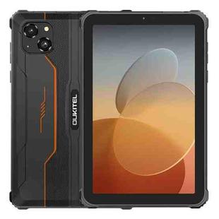 [HK Warehouse] OUKITEL RT3 Pro 4G Network IP68/IP69K Rugged Tablet, 4GB+128GB, 8.0 inch Android 14 MediaTek G81 Octa-Core Support Dual SIM, EU Plug (Orange)