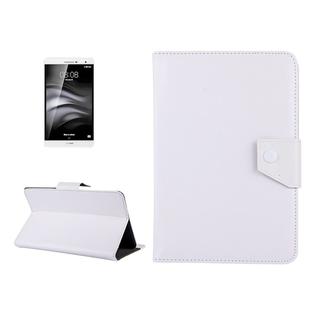 7 inch Tablets Leather Case Crazy Horse Texture Protective Case Shell with Holder for Galaxy Tab A 7.0 (2016) / T280 & Tab 4 7.0 / T230 & Tab Q T2558, Colorfly G708, Asus ZenPad 7.0 Z370CG, Huawei MediaPad T1 7.0 / T1-701u(White)
