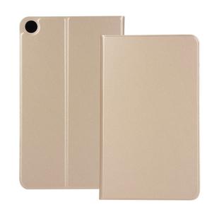 Universal Spring Texture TPU Protective Case for Huawei Honor Tab 5 8 inch / Mediapad M5 Lite 8 inch, with Holder(Gold)