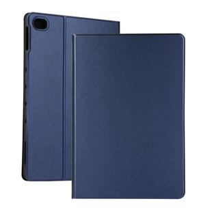 Universal Spring Texture TPU Protective Case for Huawei Mediapad M5 10.1 inch / C5 10.1 inch, with Holder (Dark Blue)