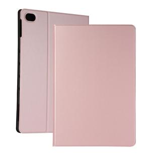 Universal Spring Texture TPU Protective Case for Huawei Mediapad M5 10.1 inch / C5 10.1 inch, with Holder (Rose Gold)