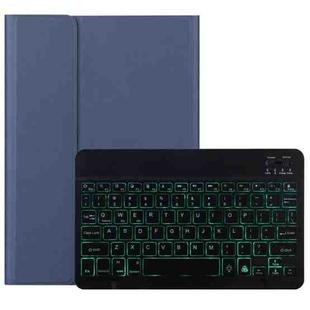 DY-M10ReL-S 2 in 1 Removable Bluetooth Keyboard + Protective Leather Tablet Case with Backlight & Holder for Lenovo Tab M10 FHD REL(Blue)