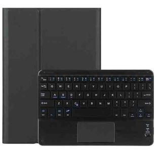 DY-E10 2 in 1 Removable Bluetooth Keyboard + Protective Leather Tablet Case with Touchpad & Holder for Lenovo Tab E10(Black)
