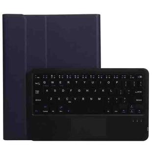 A11-A 2 in 1 Removable Bluetooth Keyboard + Protective Leather Tablet Case with Touchpad & Holder for iPad Pro 11 2021 / 2020 / 2018, iPad Air 2020(Black)