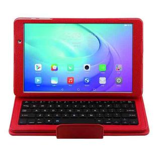 2 in 1 for Huawei MediaPad T2 10.0 Pro FDR-A03L Detachable Bluetooth Keyboard + Horizontal Flip Leather Tablet Case with Holder(Red)