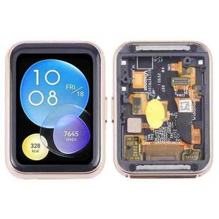 For Huawei Watch Fit 2 Original LCD Screen Digitizer Full Assembly with Frame (Gold)