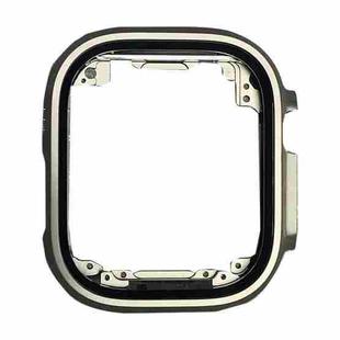 For Apple Watch Ultra 2 49mm Titanium Metal Middle Frame Bezel Plate