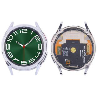For Samsung Galaxy Watch6 Classic 43mm SM-R950/R955 Original LCD Screen Digitizer Full Assembly with Frame (Silver)