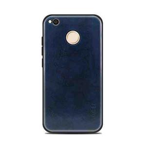 MOFI for Xiaomi Redmi 4X PC+TPU+PU Leather Protective Back Cover Case(Blue)