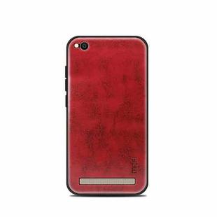 MOFI for Xiaomi Redmi 5A PC+TPU+PU Leather Protective Back Cover Case(Red)