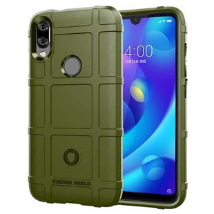 Full Coverage Shockproof TPU Case for Xiaomi Mi Play (Army Green)