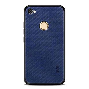 MOFI Cloth Surface + PC + TPU Protective Back Case for Xiaomi Redmi Note 5A Prime (Blue)