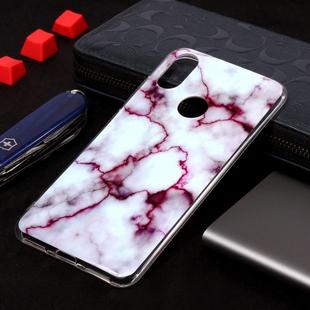 Marble Pattern Soft TPU Case For Xiaomi Mi 6X / A2(Red)