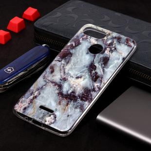 Marble Pattern Soft TPU Case For Xiaomi Redmi 6(Grey)