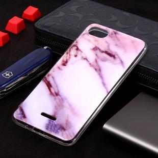 Marble Pattern Soft TPU Case For Xiaomi Redmi 6A(Purple)