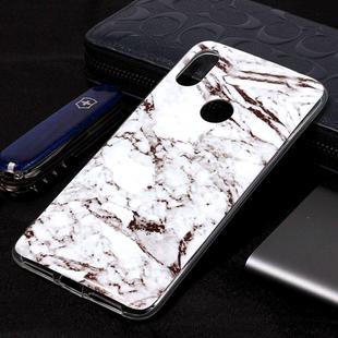 Marble Pattern Soft TPU Case For Xiaomi Redmi S2(White)