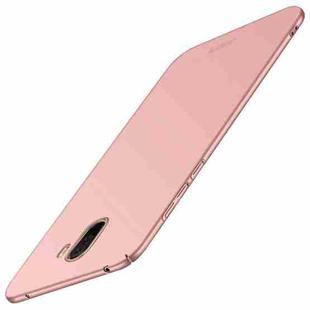 MOFI Frosted PC Ultra-thin Full Coverage Protective Case for Xiaomi Pocophone F1 (Rose Gold)