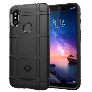 Full Coverage Shockproof TPU Case for Xiaomi Redmi Note 6(Black)