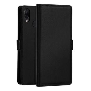 DZGOGO MILO Series PC + PU Horizontal Flip Leather Case for Xiaomi Redmi 7 / Redmi Y3, with Holder & Card Slot & Wallet(Black)