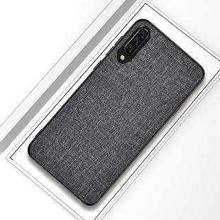 Shockproof Cloth Texture PC+ TPU Protective Case for Xiaomi Mi 9(Grey)