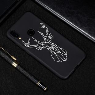 Elk Painted Pattern Soft TPU Case for Xiaomi Redmi Note 7