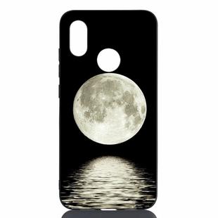 Moon Painted Pattern Soft TPU Case for Xiaomi Mi 8
