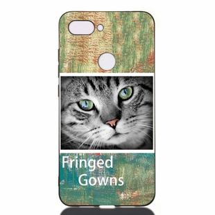 Cat Painted Pattern Soft TPU Case for Xiaomi Mi 8 Lite