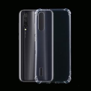 For Xiaomi Mi CC9e Four-Corner Shockproof Ultra-Thin Transparent TPU Case