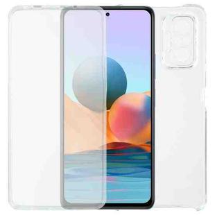For Xiaomi Redmi Note 10 Pro PC+TPU Ultra-Thin Double-Sided All-Inclusive Transparent Case
