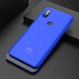 Ultrathin PC Sliding Closure Protective Case for Xiaomi Mi Mix 3(Blue)