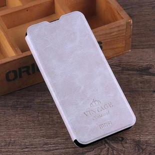 MOFI Crazy Horse Texture Horizontal Flip PU Leather Case for Xiaomi Mi 9, with Holder & Card Slot(White)