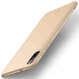 MOFI Frosted PC Ultra-thin Full Coverage Case for Xiaomi Mi 9(Gold)