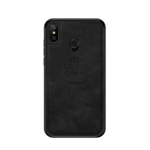 PINWUYO Shockproof Waterproof Full Coverage PC + TPU + Skin Protective Case for Xiaomi Redmi 6 Pro(Black)