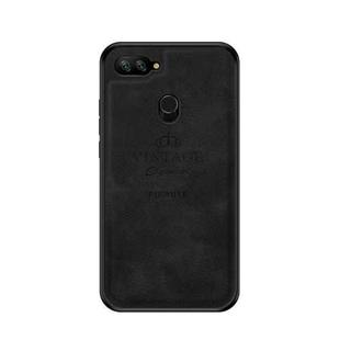 PINWUYO Shockproof Waterproof Full Coverage PC + TPU + Skin Protective Case for Xiaomi Mi 8 Lite (Black)