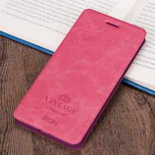 MOFI Crazy Horse Texture Horizontal Flip Protective Leather Case for Xiaomi Mi 6X / A2, with Holder & Card Slot(Pink)