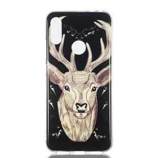 Deer Pattern Noctilucent TPU Soft Case for Xiaomi Redmi Note 7