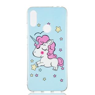 Star Unicorn Pattern Noctilucent TPU Soft Case for Xiaomi Redmi Note 7