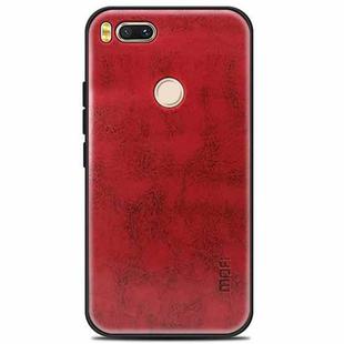 MOFI Xiaomi Mi 5X / A1 Shockproof PU Paste PC Protective Back Case(Red)