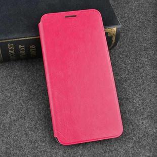 MOFI for  Xiaomi Redmi 5 Crazy Horse Texture Horizontal Flip Shockproof Protective Leather Case with Holder (Magenta)