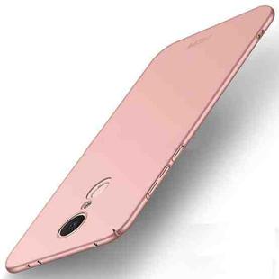 MOFI for  Xiaomi Redmi 5 Plus PC Ultra-thin Edge Fully Wrapped Up Protective Case Back Cover(Rose Gold)