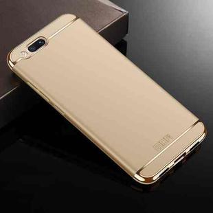 MOFI Xiaomi Note 3 Three Stage Splicing Shield Full Coverage Protective Case Back Cover(Gold)