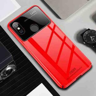 MOFI Full Coverage High Alumina Glass + PC + Lens Face Parnt Case for Xiaomi Mi 8(Red)