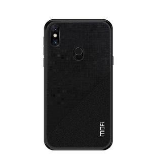 MOFI Shockproof TPU + PC + Cloth Pasted Case for Xiaomi Mix 3 (Black)