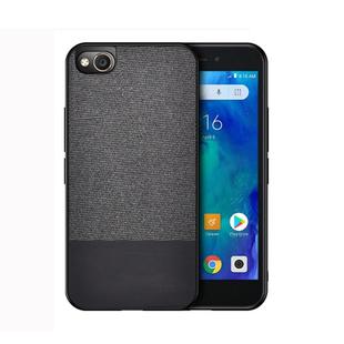 Shockproof Splicing PU + Cloth Protective Case for Xiaomi Redmi Go