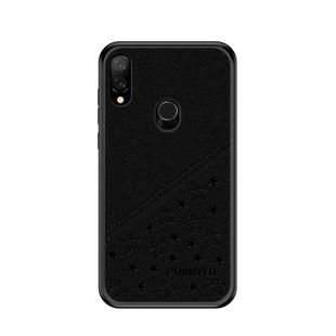 PINWUYO Full Coverage Waterproof Shockproof PC+TPU+PU Protective Case for Xiaomi Redmi 7 (Black)