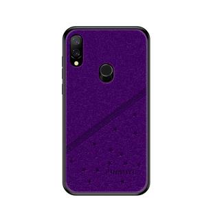 PINWUYO Full Coverage Waterproof Shockproof PC+TPU+PU Protective Case for Xiaomi Redmi 7 (Purple)