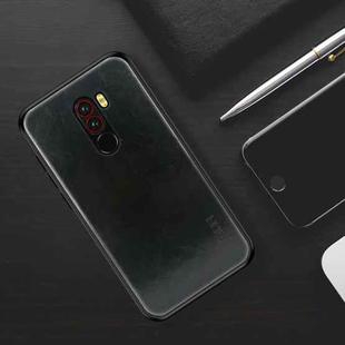MOFI PC+TPU+PU Leather Case for Xiaomi Pocophone F1(Black)
