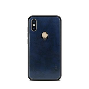 MOFI Shockproof PU Paste PC Case for Xiaomi Mi 8 (Blue)