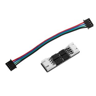 LDTR-WG0192 Wave Elimination TL-Smoother Addon Module Stepstick Protector with Cable for 3D Printer Stepper Motor Driver (Black)