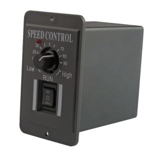 LDTR-WG0265 DC 6A Motor Speed Governor Slow Down Motor Controller Positive And Negative Rotating Control Switch 12V/24V/36V/48V (Black)